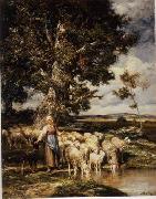 unknow artist Sheep 084 china oil painting reproduction